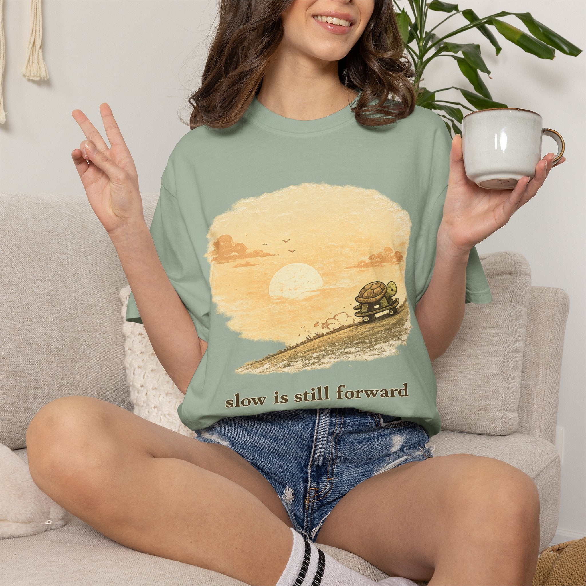 Unisex Slow Is Still Forward Tee