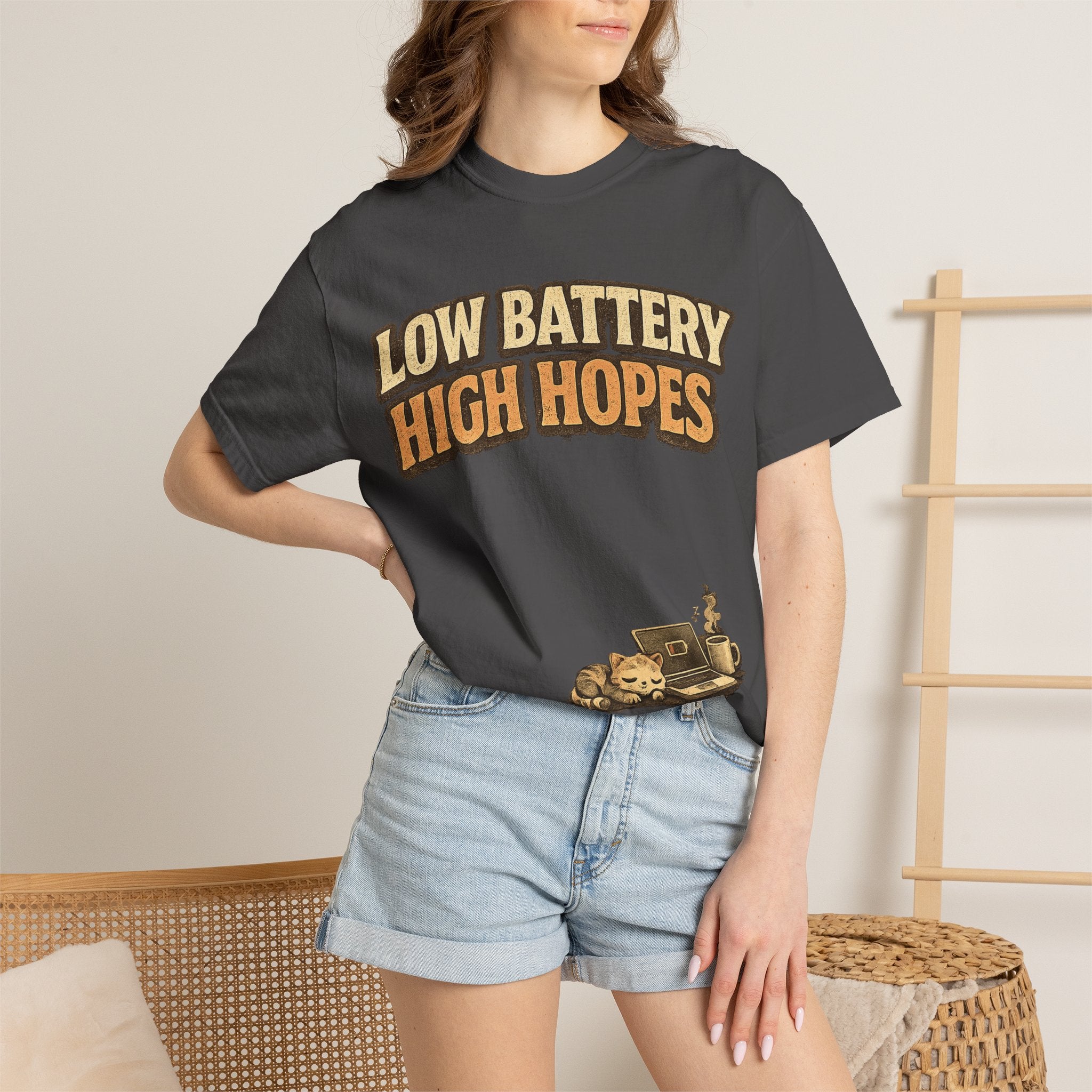 Unisex Low Battery Tee