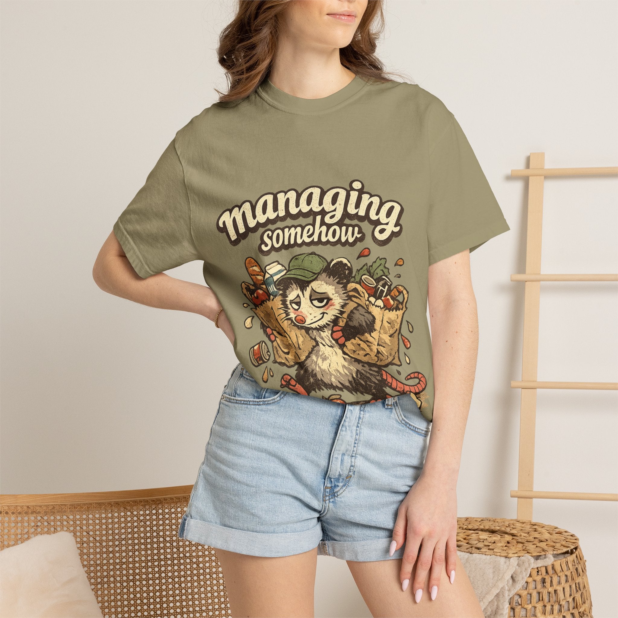 Unisex Managing Somehow Tee